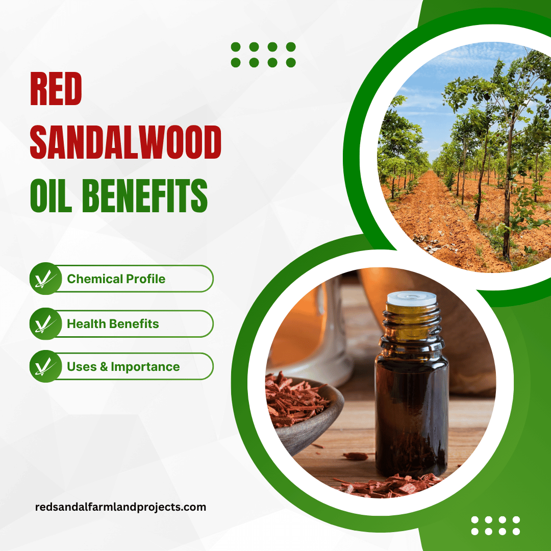 Red Sandalwood Oil Health Benefits- Uses- Importance